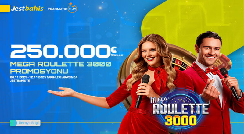 Mega Roulette 3000 Promosyonu